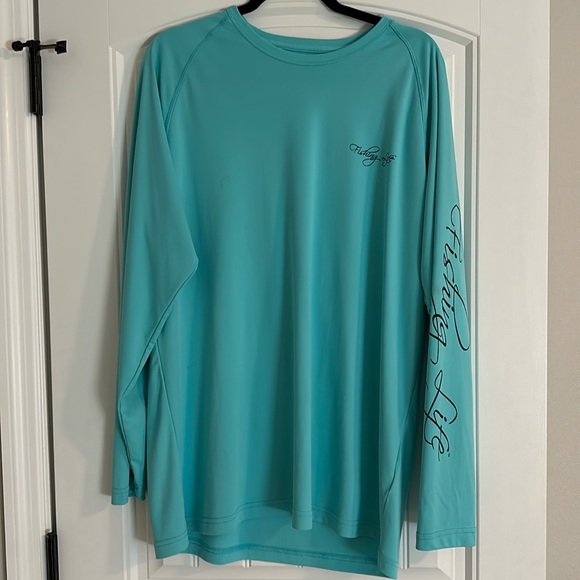 Men’s Fishing Life Dry Fit - Picture 1 of 2